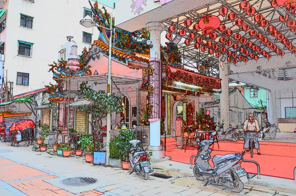 Temple on Xinzhuang Old Street