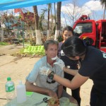 Days Six & Seven – Super Typhoon Yolanda The BFP medical team tends to my various injuries