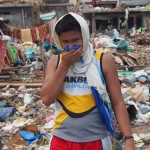 Day Four – Super Typhoon Yolanda The smell of dead bodies fills the air in Tacloban