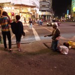 Blind Woman Begging in Cebu