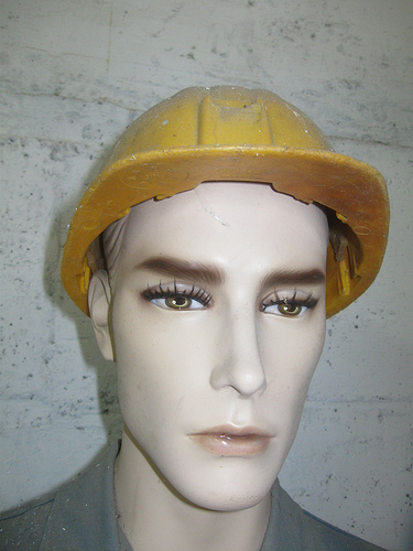 Miner Mannequin at the Shifen Coal-Mine Museum