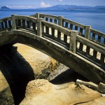 Bridge in Yehliu Geopark