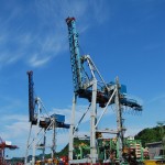Keelung Harbor Cranes