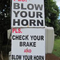 Good Advice for Jeepney Drivers (at least the check brakes part)