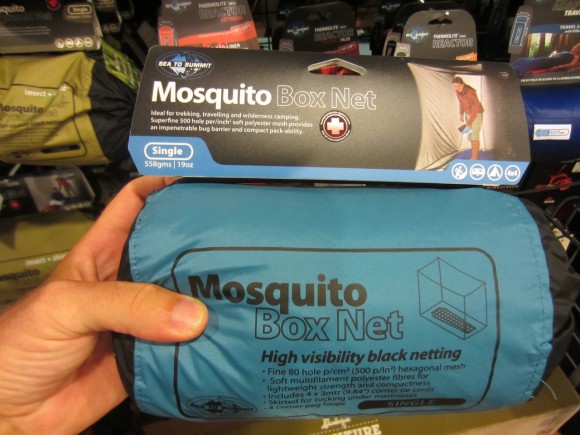 A Sea to Summit mosquito net. I purchased a similar model from Lifesystems