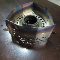 Clikstand T-2G with the Trangia alcohol burner