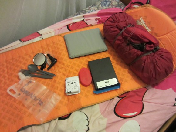 Some new toys - MSR Hubba Hubba NX, Thermarest Prolite, Mirrcycle, Platypus bag, Kindle