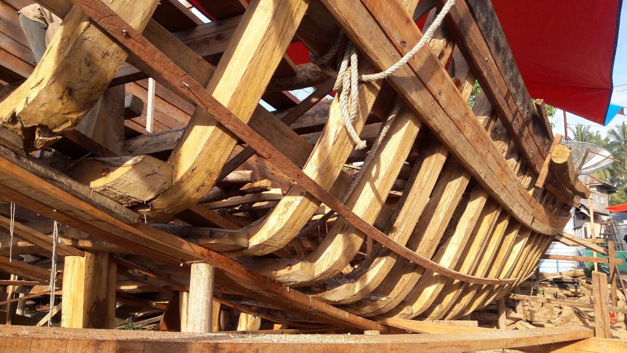 Wooden Fishing Boat