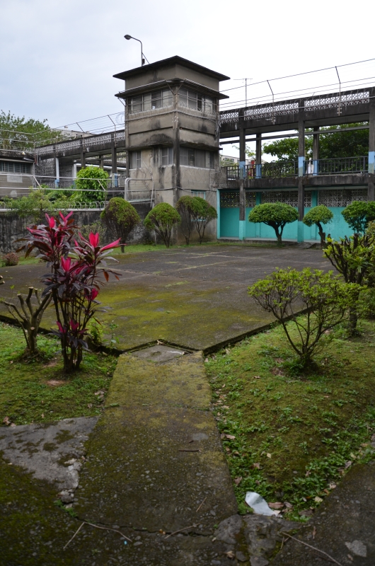 Exercise Yard and Guard Tower