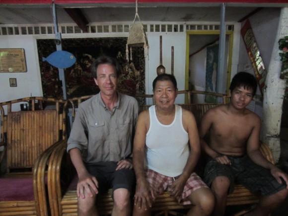 Cycling Catanduanes 8 – My Gigmoto Host Domingo Tatel My hosts in Gigmoto - the gracious Domingo Tatel and his cousin