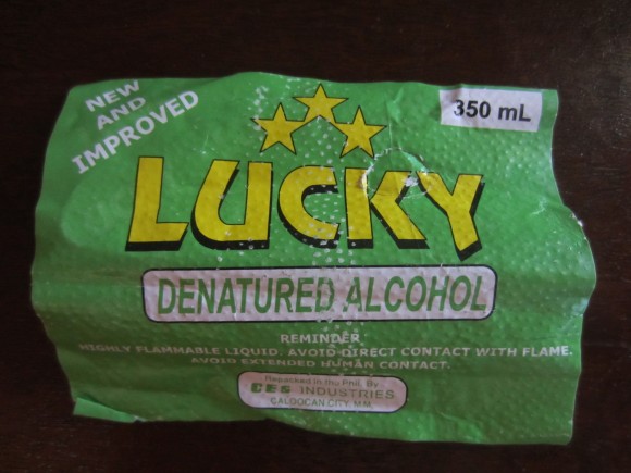 From Catanduanes back to Legazpi Denatured Alcohol for a Trangia Stove
