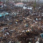 Destruction in the Magallanes District of Tacloban