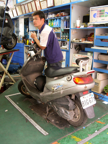 Scooter Repairs at the Scooter Shop