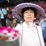 Flower Seller at Guandu Temple