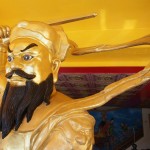 Statue at a Temple near Taipei