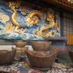 Water Fountain at a Temple in Taiwan