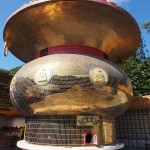 A Large Ghost Money Furnace at a Temple in Taiwan
