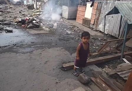 Video Post: Copra Warehouse District after Typhoon Yolanda Video Still Copra District Street