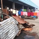 Video Post: Temp Housing at Market after Typhoon Yolanda Video Still Market Temp Housing