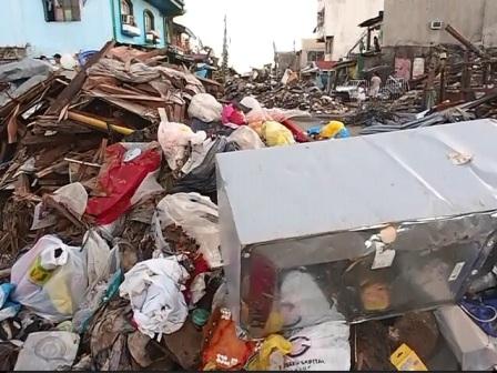 Video Still Rubble Near Mark House